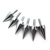 HTTMT MT218-002-SR (6 pcs) Universal Silver Spike Bolts Compatible with