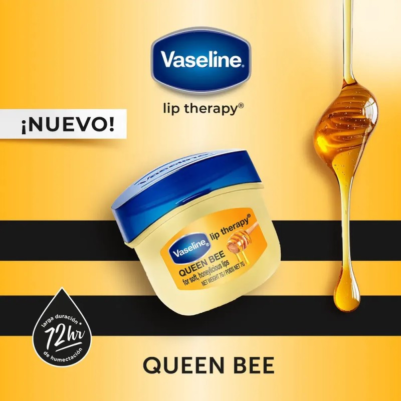 Vaseline - Bálsamo Labial Mini Tarro (7grs), Queen Bee