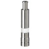 Fletchers' Mill Stainless-Steel Pump and Grind Salt or Pepper Mill,