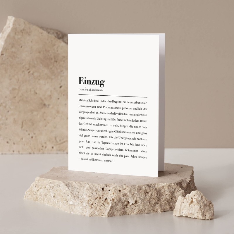 Household Card with Envelope - Household Definition