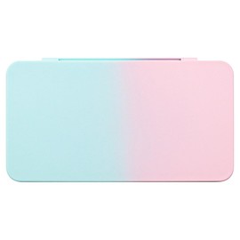 Tiardey Game Card Case, Game Storage with 24 Cartridge Slots, Game Card Holder Travel Carrying Case (Pink, Blue)