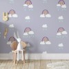 Stencil Revolution Rainbow Clouds Pattern Wall Stencil - Durable &