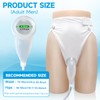 Catheter for Men, Urine Collection Bag for Elderly Men Male