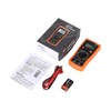 Digital Multimeter with Premium Probes, Measures AC/DC Voltage, Current, Resistance,