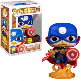 POP Funko Infinity Warps 679 Soldier Supreme Glow in The Dark