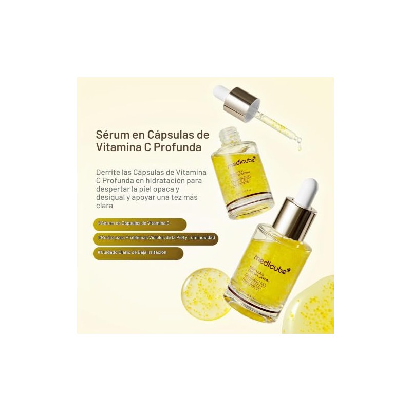 Medicube Deep Vitamin C Capsule Serum | Hydrating Vitamin C