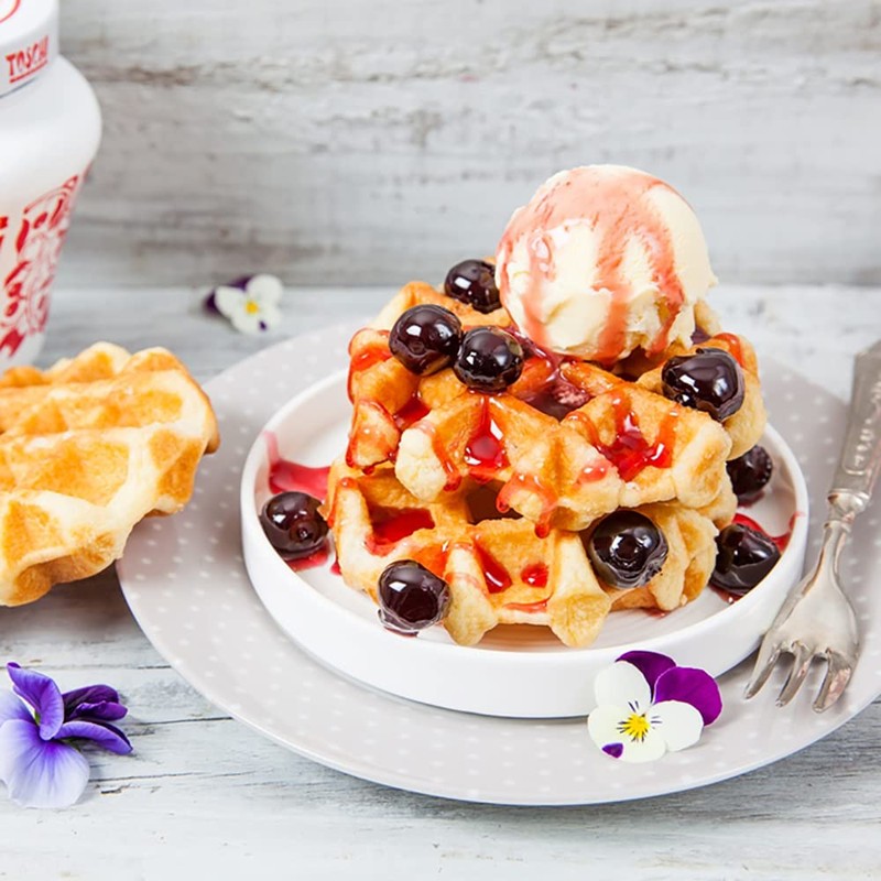 Toschi Amarena Black Cherries in Syrup, 2 LB 3.27 Oz