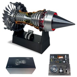 HI-REEKE TR900 Turbofan Jet Engine Model Kit, Assembly Version