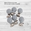6pcs EKG Electrodes Chest Suction Ball Soft Accurate Measurement 3.0/4.0mm