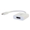 C2G USB-C To DisplayPort Adapter Converter - White