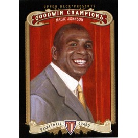 2012 Upper Deck Goodwin Champions Basketball Card (2012) #5 Magic Johnson