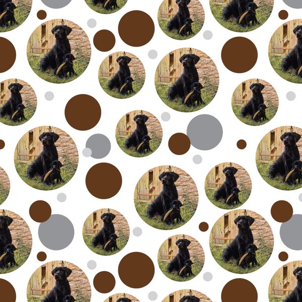 GRAPHICS & MORE Black Labrador Retriever Dog Puppy Premium Gift