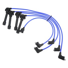 ACROPIX Car Spark Plug Coil Wire Ignition Coil Harness Cable 6.8mm for Honda Accord 1990-1994 Prelude 1992-1996 No.32700PT0000-5 Pack