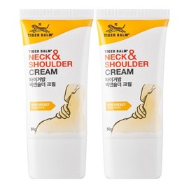 Tiger Balm Neck and Shoulder Cream 50g x 2 / 타이거밤 넥엔숄더 크림 50g x 2개