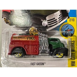 Hot Wheels 2016 HOT WHEELS  HW CITY WORKS 2/10, FAST GASSIN  #167/250 TANKER
