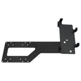 DCCStands Verifone V400M PIN Pad VESA Flat Mounting Bracket for 19" - 23" Monitor, Screw-in Installation, Black
