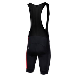 Airtracks Men's Functional Cycling Shorts with Straps Pro Line - Bib Shorts - BIB Cycling Shorts - Short Cycling Shorts - 3D Coolmax Seat Padding - Breathable - Reflector