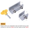 ZFYQ Window Locks, 6 Pack Sliding Windows with Keys, Freely