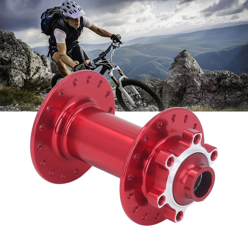 32 Hole Mountain Bike Hub 4 Bearing 15x110mm High Accuracy
