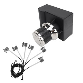 BBQration Grill Igniters for Nexgrill Replacement Parts, 6 Outlet Tact Push Button Grill Igniter w/Wire for Nexgrill Parts 720-0896B 720-0896E 720-0896C 720-0882A for Nexgrill Igniter Replacement