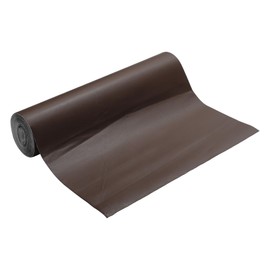 A ABSOPRO Self Adhesive Leather Repair Patch Strong Stickiness 17" x 395" Leather Repair Tape PVC Leather Dark Brown 1 Pcs