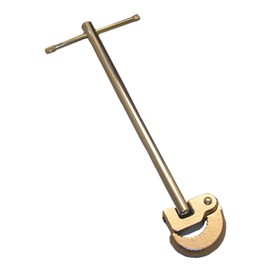 LASCO 13-2023 Metal 11-Inch Basin Wrench, Spring Loaded Small Jaw, Used For Faucet Installation