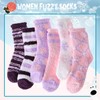ANTSANG Womens Fuzzy Socks Fluffy Slipper Cozy Cabin Winter Soft