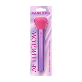 REAL TECHNIQUES, Brocha Multiusos, Afterglow All Night Multitasking Brush, para Maquillaje Lquido o en Polvo, Calidad Profesional                     