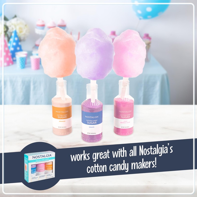 Nostalgia Cotton Candy Machine - Retro Cotton Candy Machine for