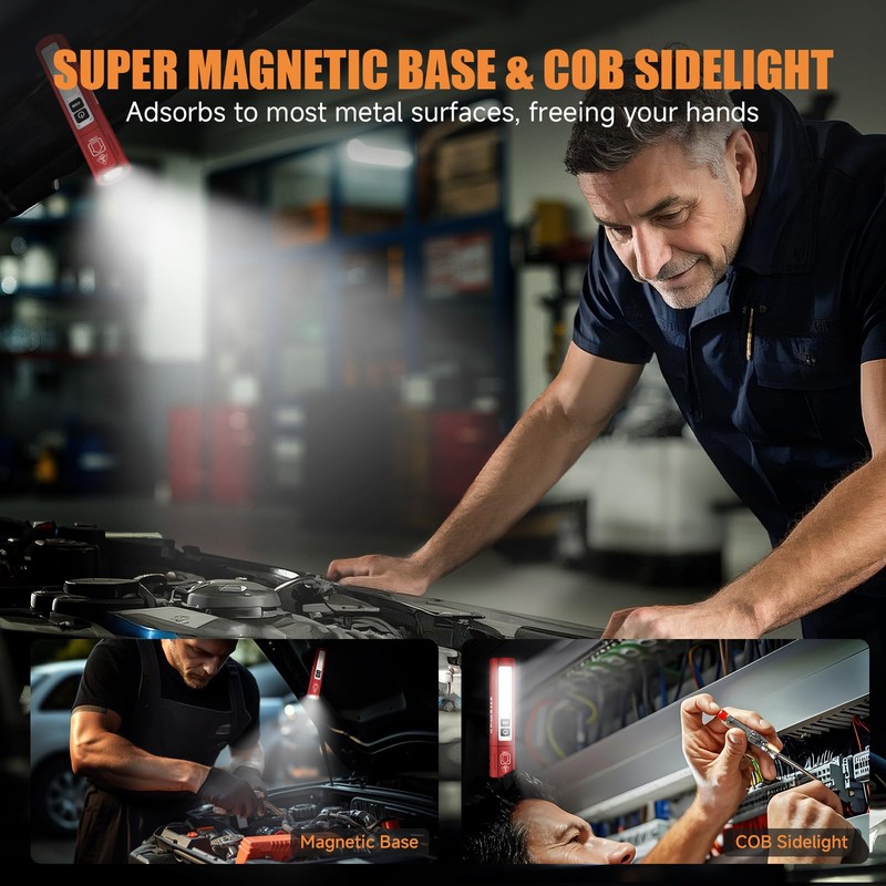 Banral Rechargeable Tactical Flashlights High Lumens - Super Bright Small