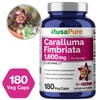 NusaPure Caralluma Fimbriata 1600mg - 180 Veggie Capsules (Non-GMO, Vegan)