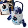 Insulated Big Belly Water Bottle 316 Stainless Steel Astronaut Patterned
