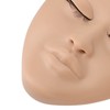 3PCS Eyelash Mannequin Head Removable Replaced Eyelids Eyelash Practice Head