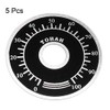uxcell Rheostat Variable Transformer Potentiometer Control Dial Face Plate 5pcs