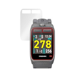 Miyabix Brilliant OVCBGOLFWATCHZEALG016/12 Protective Film for GreenOn The Golf Watch ZEAL G016, Antibacterial and Antiviral Functions, Made in Japan