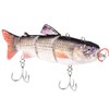 Robotic Swimming Electric Fishing Lures 5.12" USB Rechargeable LED Light