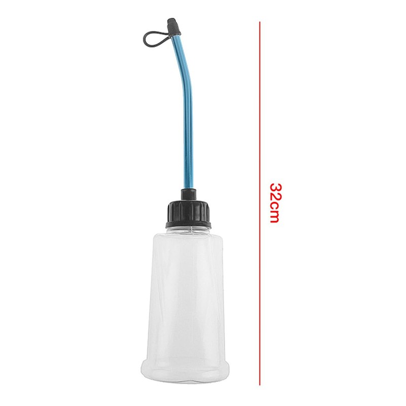 Laroal Fuel Filler Oiler Oil Bottle White 250cc 250ml Plastic