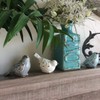 FICITI Distressed Finish Ceramic Bird Figurine Home Decor - Assorted