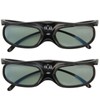 DLP Link 3D Glasses Rechargeable 144Hz Refresh Left Right Eye