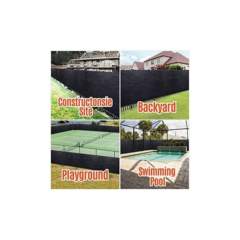AofeiGa 180GSM 6ft x 50ft Fence Privacy Screen Heavy Duty