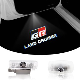 Courtesy Light, Car Courtesy Lamp, Toyota Land Cruiser Rank 300 Series Logo Courtesy Light, Door Light, Set of 2 Doors, Fits Land Cruise 300 (GR LAND CRUISE)