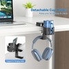 KDD 3 in 1 Headphone Hanger with Cup Holder -