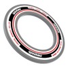 Winmau Dart Board Surround Ring - Advance White and Red