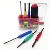 Vessel TD-912N Screwdriver Set for Famidora 12 Phillips Negative Screws,