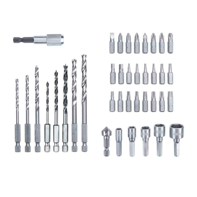 kwb Drill Box with Hexagonal Shank, HSS Metal Drill, Masonry