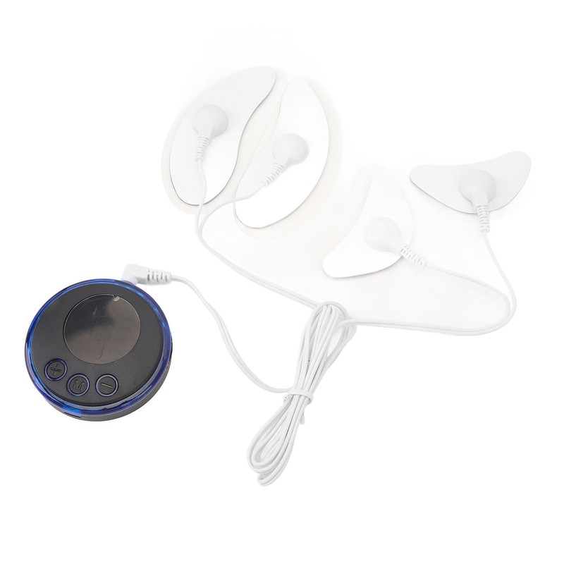 Facial Microcurrent Massager with 4 Patches Tightening Improve Circulation Low