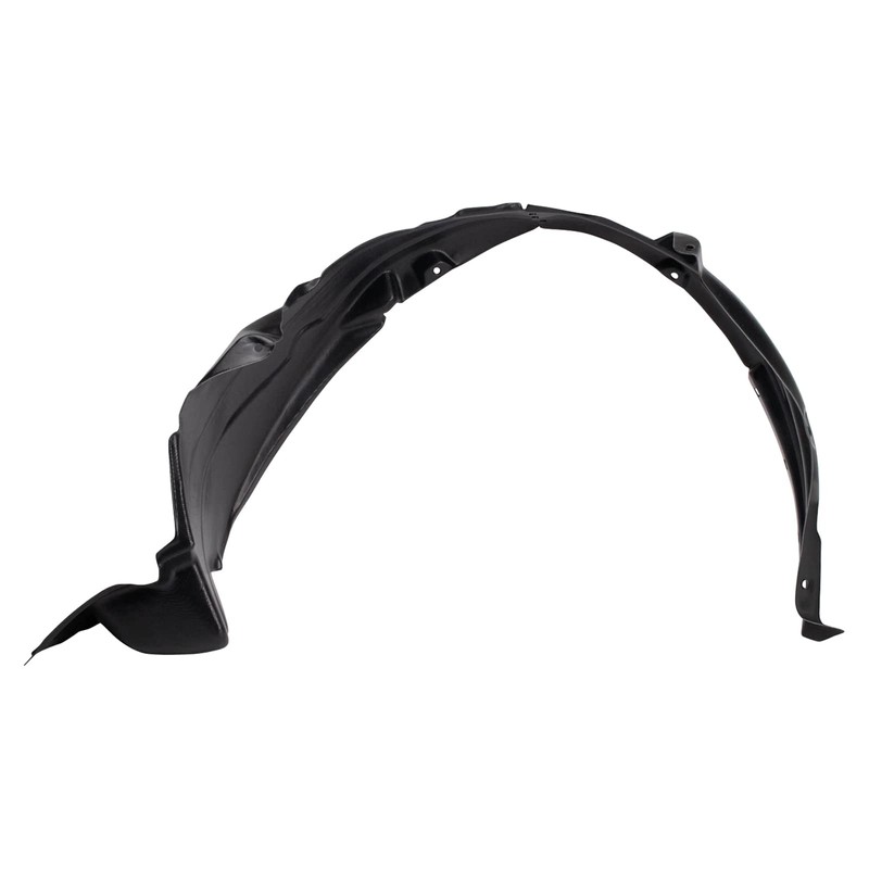 TRQ Front Right Inner Fender Liner Black Passenger Side Compatible