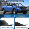 Nilight in Channel Rain Guards for Honda Ridgeline 2017 2018