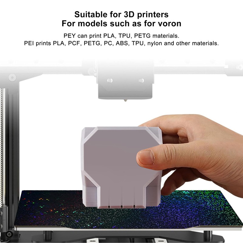 3D Printing Heated Bed 257x257mm PEY Full Star Surface PEI