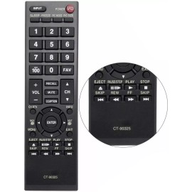Unbranded Universal Remote Control CT-90325 Work FOR almost all TOSHIBA LCD LED TV CT90325